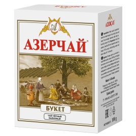 Чай чёрный байховый букет 100г