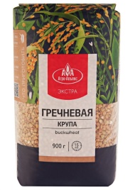 Гречневая крупа 0.9кг Экстра