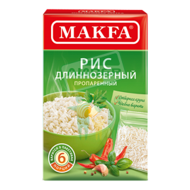 Рис длиннозернистый пропаренный вар/пак (4*100г)