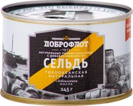 Сельдь НДМ №6 245г Доброфлот