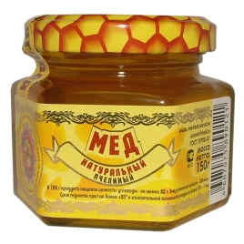 Мёд Цветочный Бочонок 150г