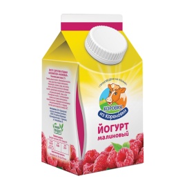 Йогурт Малиновый 2.1% 0.45 л п/п