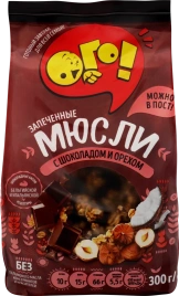 Мюсли запеч Шоколад/орехи 300г