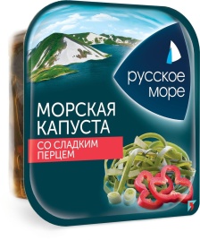 Морская капуста Лук/сладкий перец 200г
