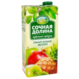 Гранат-ананас-яблоко 0.95л