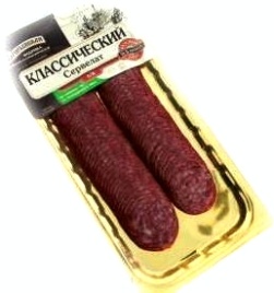 Сервелат Классический с/к нарезка 100 г