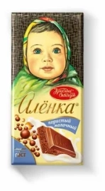 Шоколад Аленка молоч пористый 90г