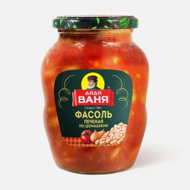 Фасоль печеная по-Домашнему 370г с/б