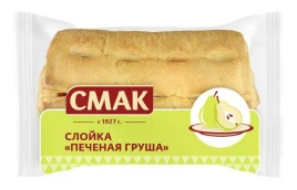Слоечка с грушей 440г