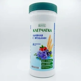 Клетчатка Льняная с ягодами (банка) 280 г.
