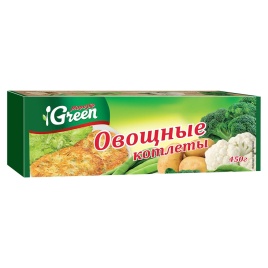 Котлеты овощные 450гр