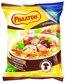 Вермишель с вкусом грибов 60г