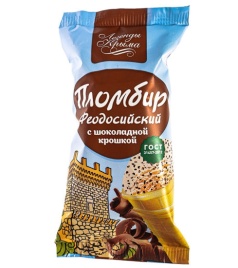 Пломбир Феодосийский с шок крошкой 80г в/ст