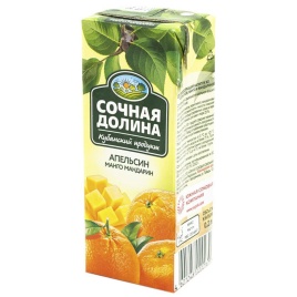Апельсин Манго Мандарин 0.2 л