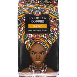 Кофе натур жарен в зернах Classic 250г