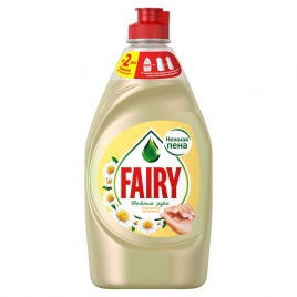 Жидкость для мытья посуды Fairy Нежные руки Ромашка и витамин Е  450мл