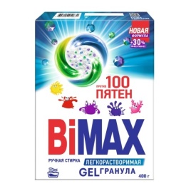 Стиральный порошок BiMax авт 100 пятен 400г