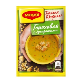 Суп Горячая Кружка гороховый/сухарики 19г