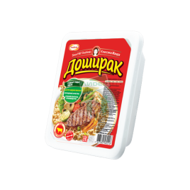 Лапша с вкусом говядины 90г лоток