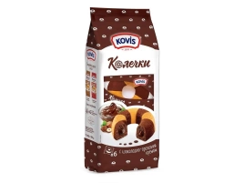 Пирожные Колечки Шоколадно-ореховые 240гр Kovis