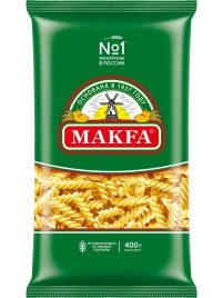 Макароны Макфа Спирали 400г