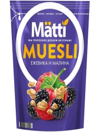 Мюсли Ежевика/малина д/п 250г