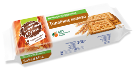 Печенье с топ молоко на фруктозе 160гр Хлебный Спас