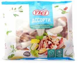 Ассорти из морепродуктов с/м VICI 400 г