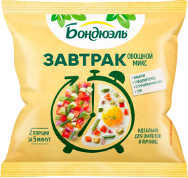 Завтрак Овощной микс с кабачком 200гр.