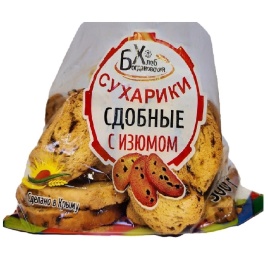 Сухари Сдобные 300г