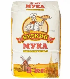 Мука пшеничная в/с 3кг