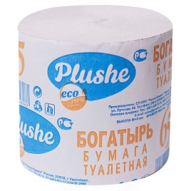 Бумага Богатырь 57м  Plushe