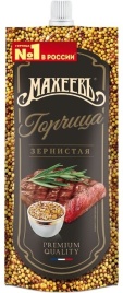 Горчица Зернистая 140г д/п