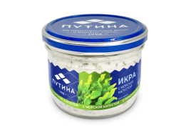 Икра сельди с морской капустой 160 гр. ст/б