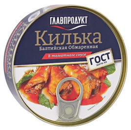 Килька балтийская в т/с 230г ж/б