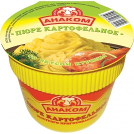 Пюре картофельное с вкусом курицы 40г