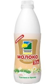 Молоко Топленое 3.2% 900г бут  Черноморский молокозавод 