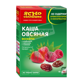 Каша овсяная Ассорти №1 270г (6*45)