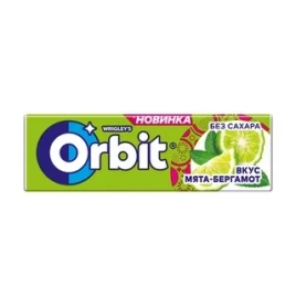 ЖевРез Мята/бергамот 13.6г