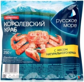 Крабовые палочки Королевский краб охл 250г