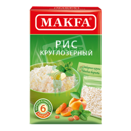 Рис круглозернистый в/п (100г*4шт) 400г