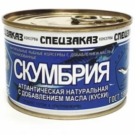 Скумбрия с д/м ж/б ключ 250г