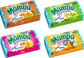 Конфета жеват Мамба (48*26.5гр)