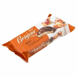 Тарталетки Bonjour со вк.сол карамели 220г