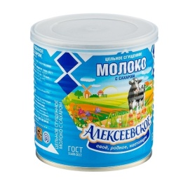Сгущённое молоко с сахаром 8.5% ж/б ключ 360г