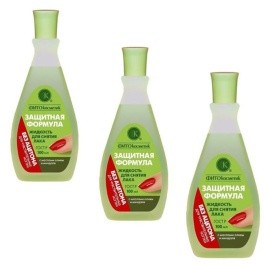 Жидкость д/сн лака Защитная формула 100мл FitoКосметик