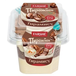 Пирожное Тирамису 135 гр FARSHE