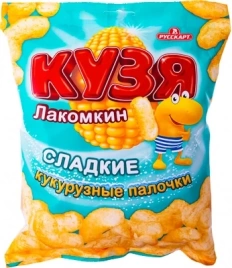 Кукурузные Палочки 190 гр Кузя Лакомкин