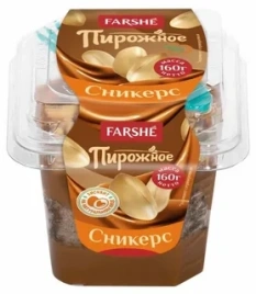Пирожное Сникерс 0.16 кг