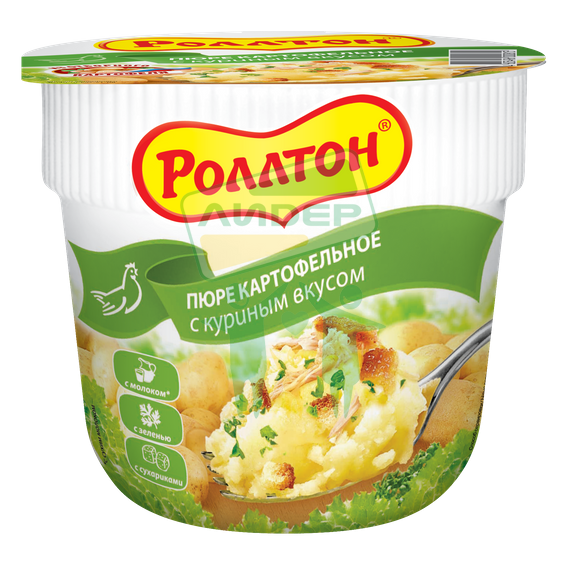 Пюре картофельное с вкусом курицы 40г фото 1